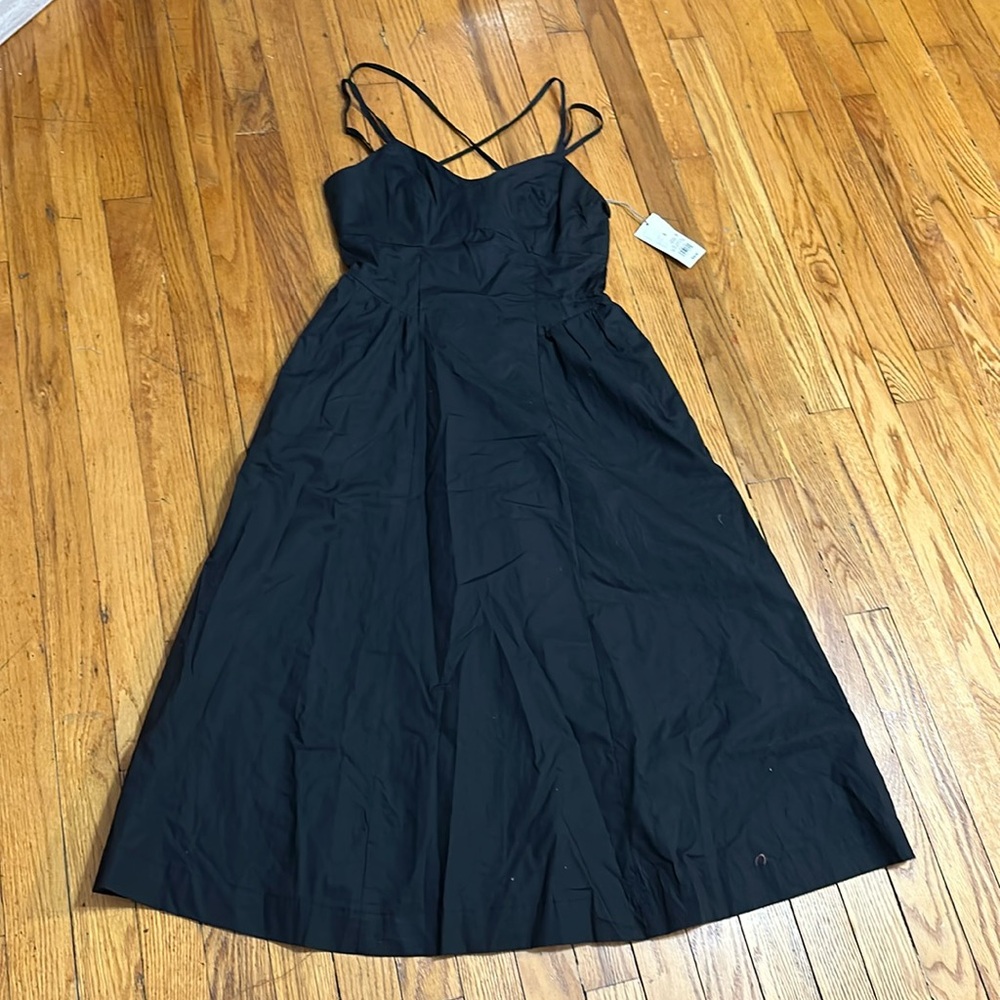 Women’s a new day black maxi dress XS NWT!